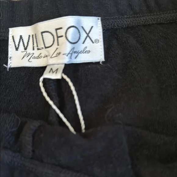 WILDFOX Women's Floral Embroidered Jogger Pants NWT - size M - Picture 4 of 5